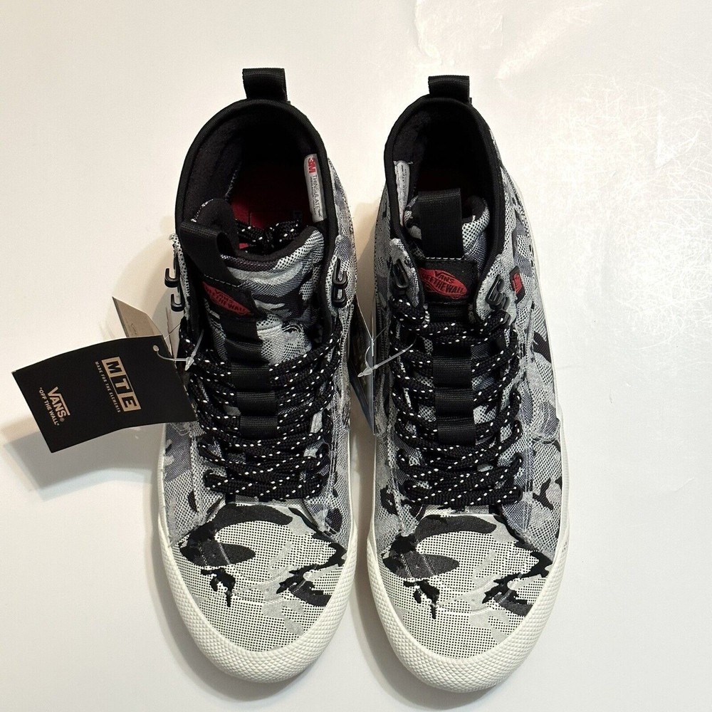 Vans Shoes Mens Size 9.5 Sk8-Hi Gore-Tex Ultracush MTE-3 Artic Camo Boots 507698 - Picture 2 of 10